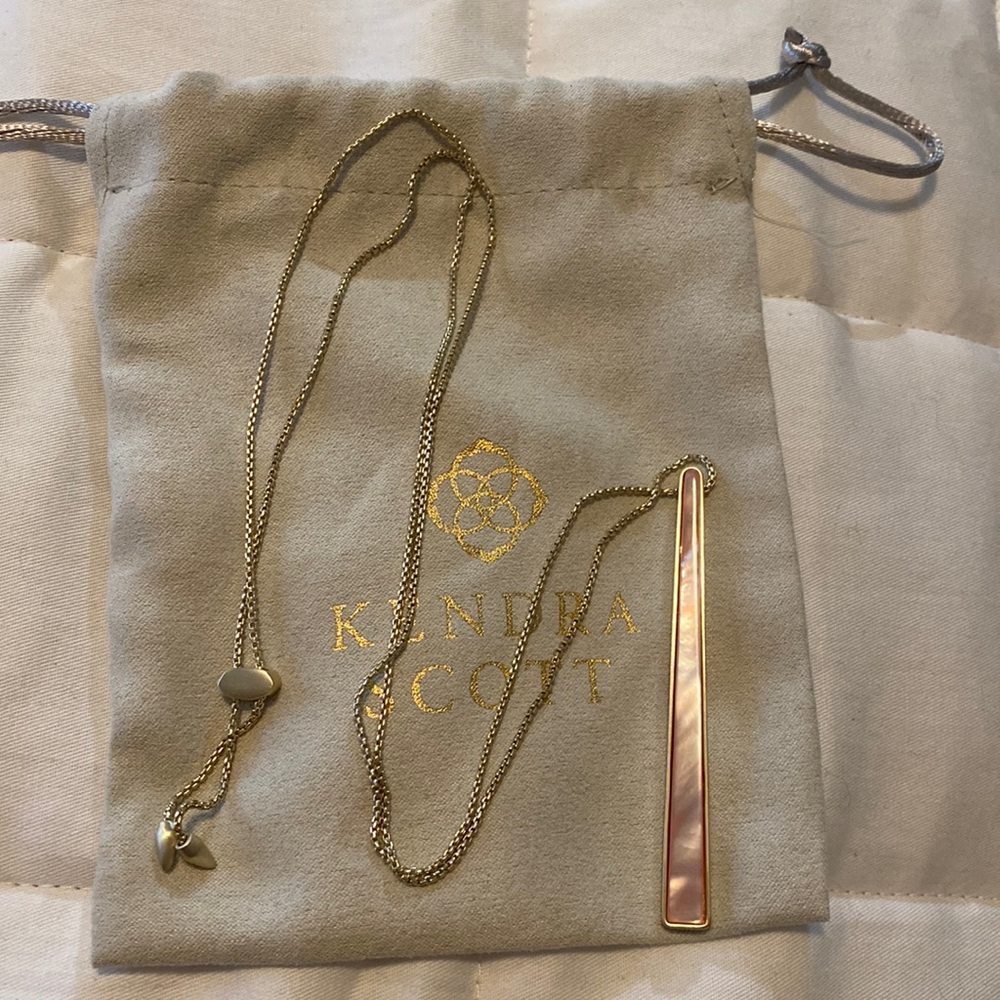 Kendra Scott Zorte Long Pendant Necklace
